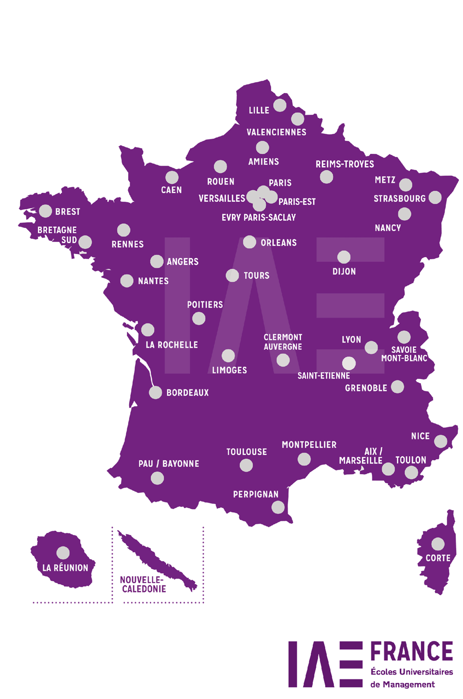 IAE FRANCE carte